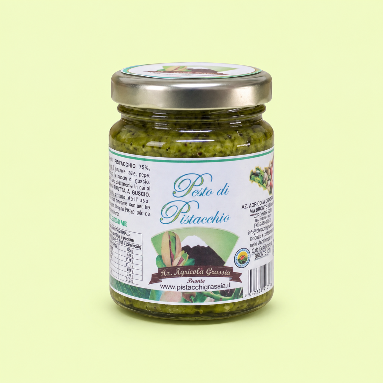 Pesto di Pistacchio Vasetto Standard