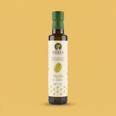 Olio d'oliva aromatizzato al Pistacchio