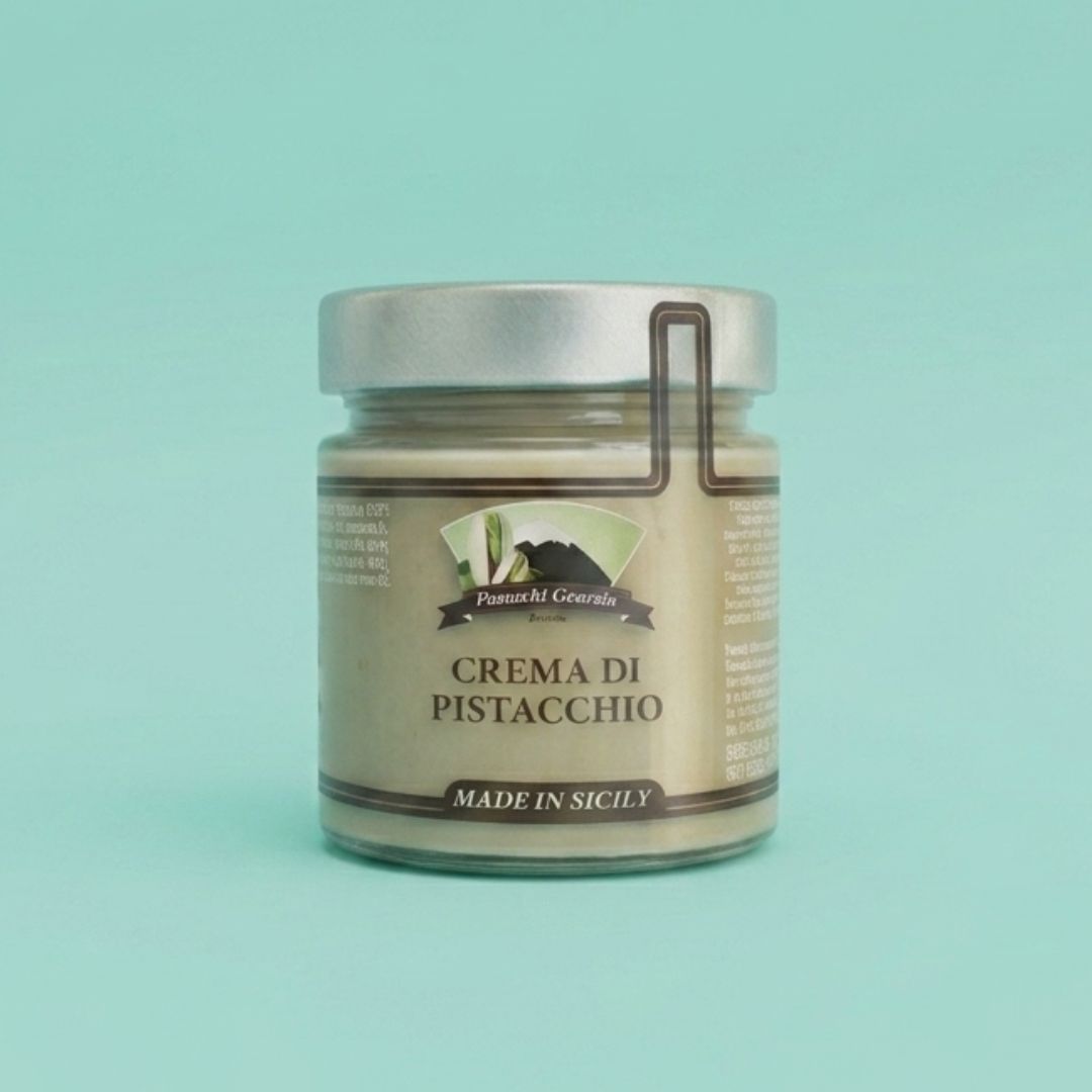 CREMA AL PISTACCHIO VERDE DI BRONTE DOP RAFFINATA
