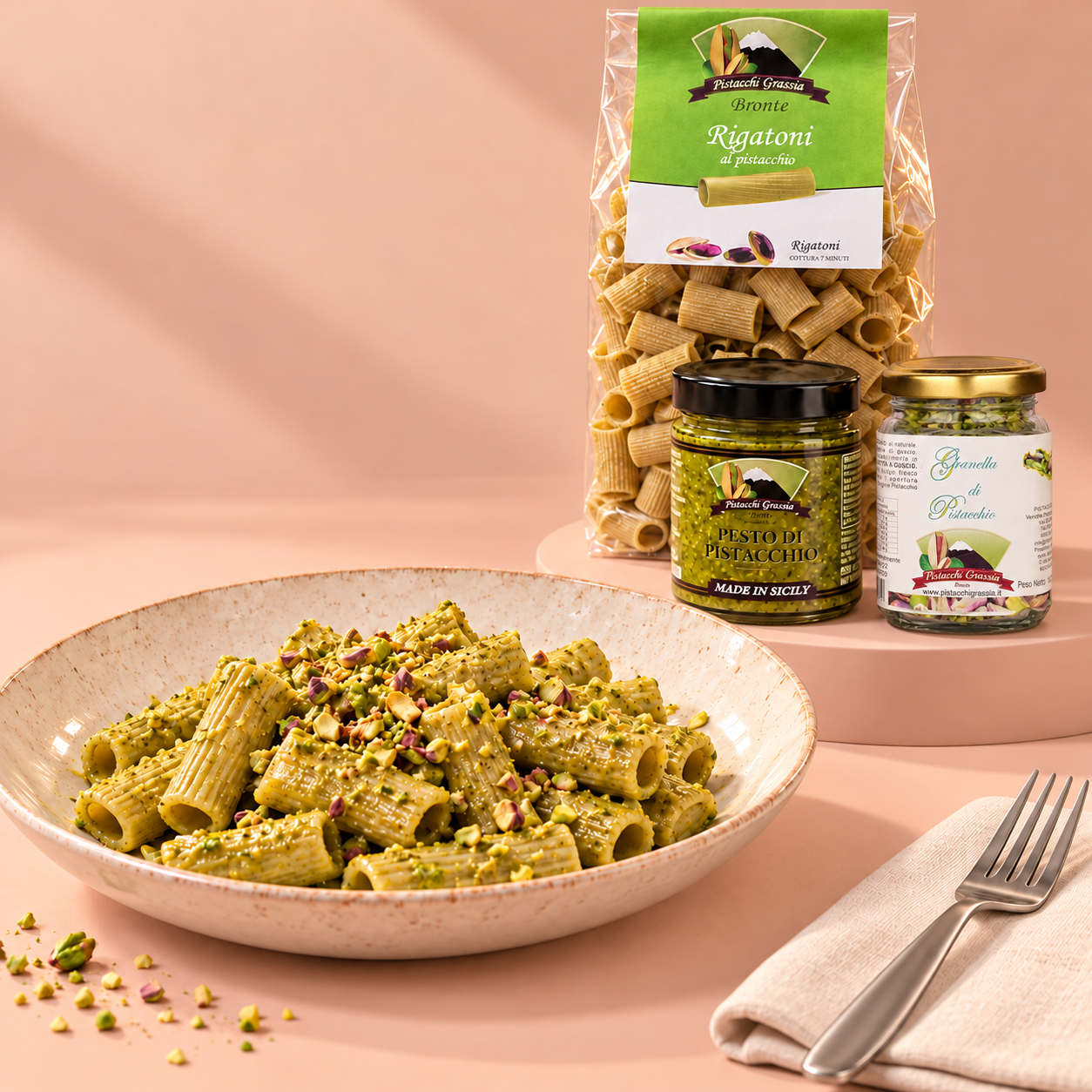 Cena al pistacchio