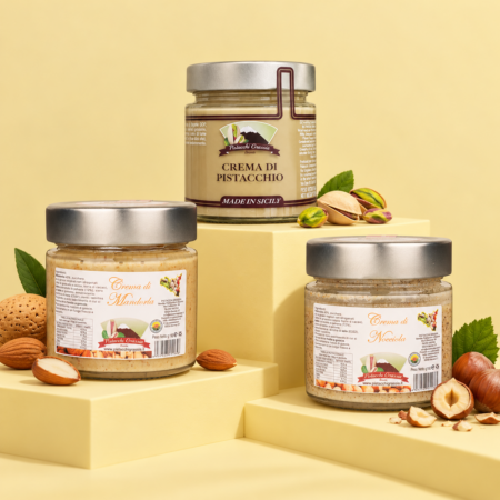Tris di dolcezza – Pistacchio, Mandorla e Nocciola