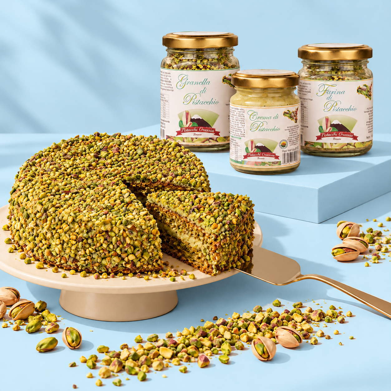 La tua torta al pistacchio